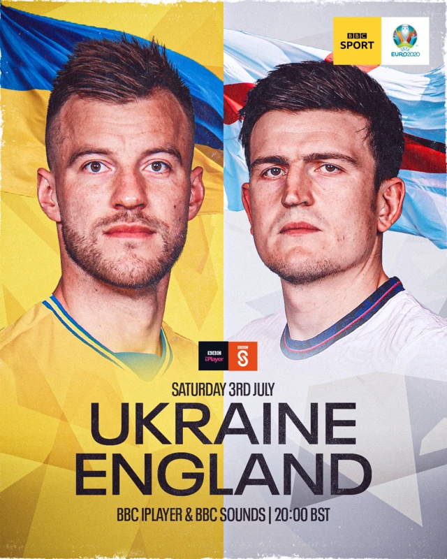 Ukraine v England