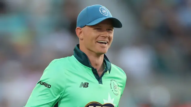 Sam Billings captains and keeps wicket for the Oval Invincibles