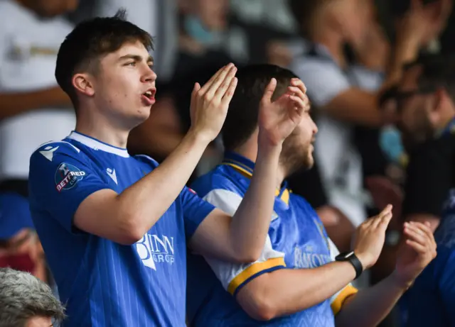 St Johnstone fans