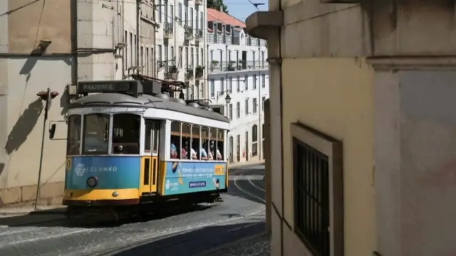 Tram in Portugal