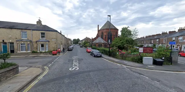 Junction of Scarcroft Road and Scott Street