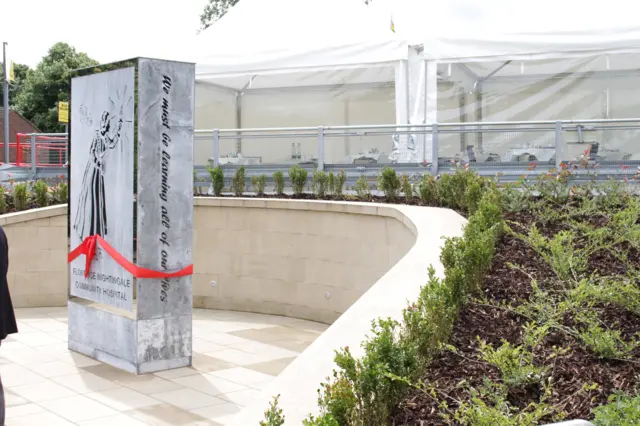 New sculpture at hospital
