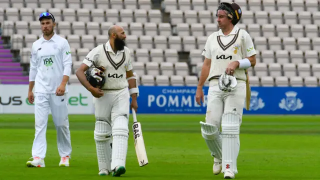 Hashim Amla and Rikki Clarke