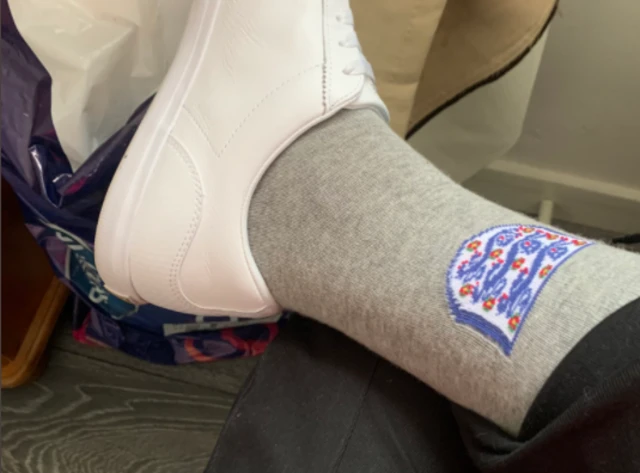 England fans' new socks