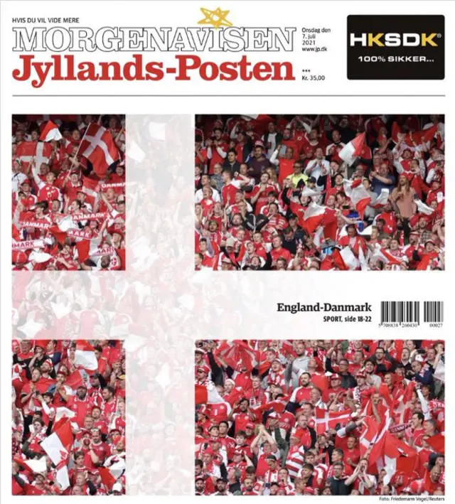 Danish newspaper