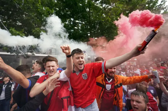 England fans