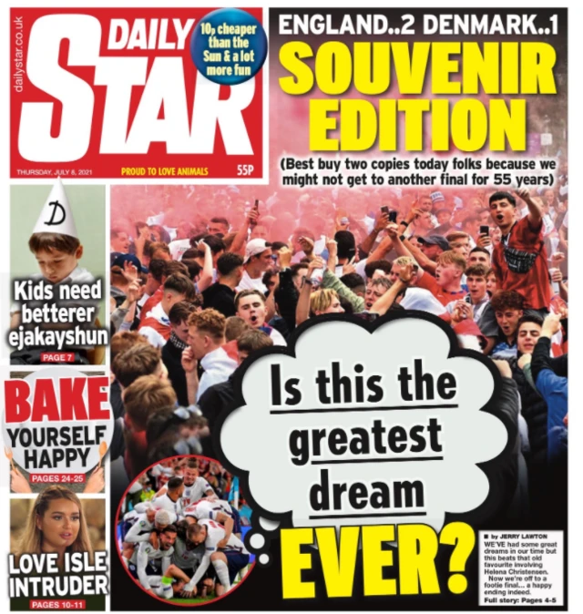 Star front page