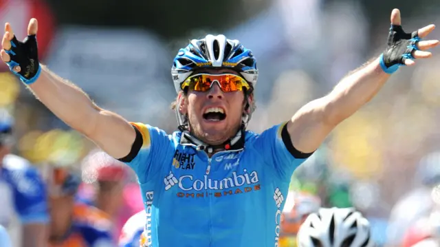 Mark Cavendish wins stage five in 2008