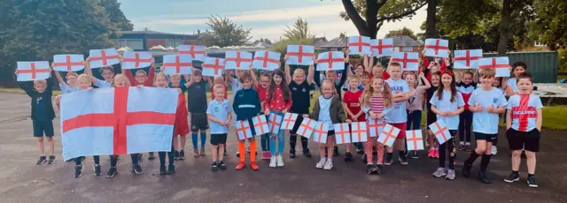 Year 3 pupils at Chester-le-Street CE Primary school