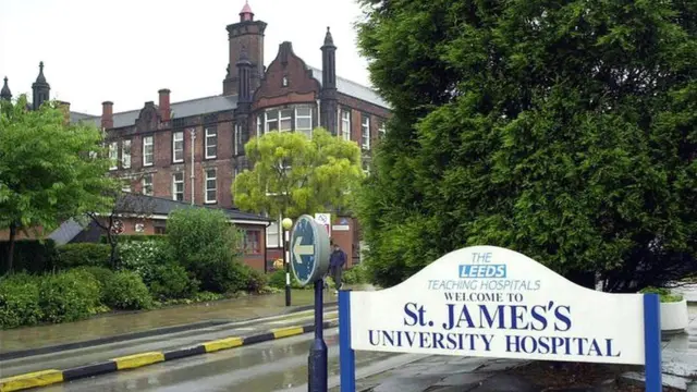 St James's university hospital in Leeds