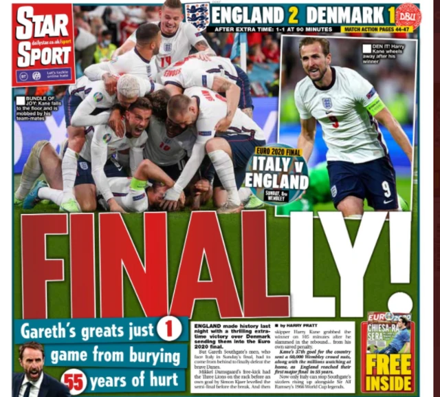 Star back page