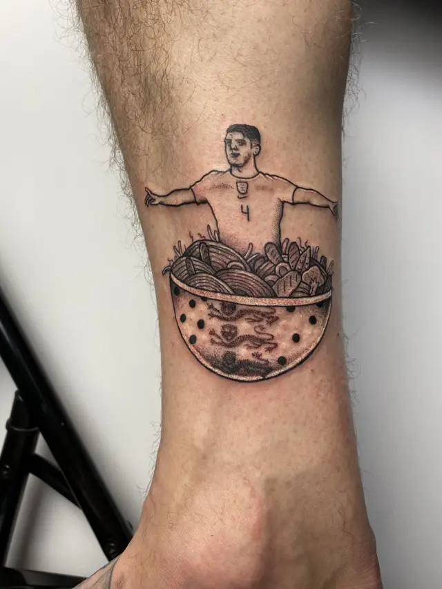 Declan Rice tattoo