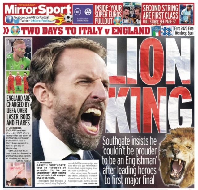 Mirror back page