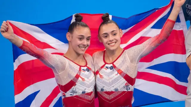 Jennifer Gadirova and Jessica Gadirova