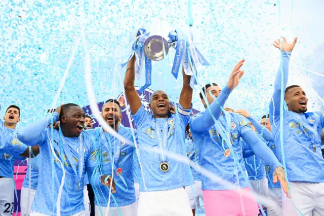 Premier League winners Manchester City