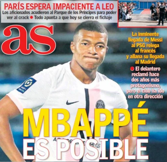 Kylian Mbappe has been linked to Real Madrid