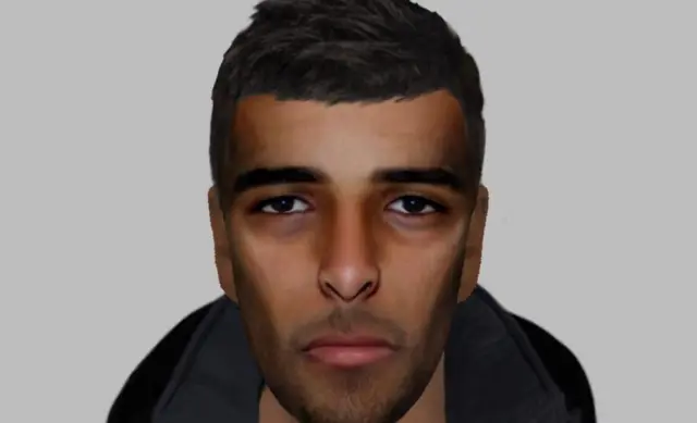 E-fit image of suspect