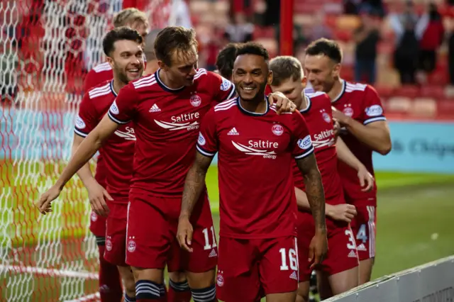 Funso Ojo was a super-sub for Aberdeen tonight