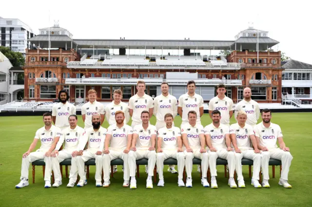 England Test team