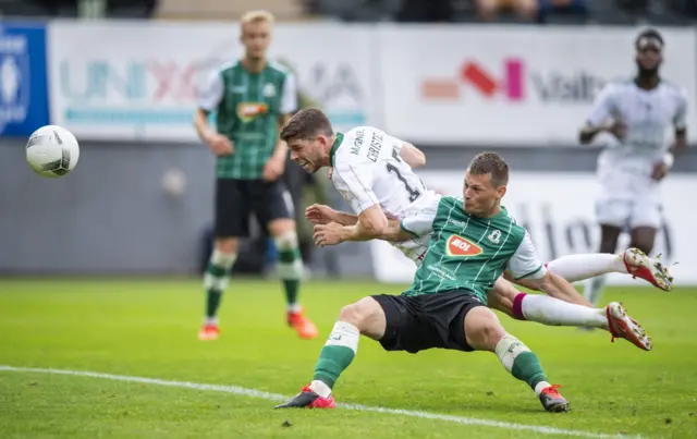 Ryan Christie added a flying header in the 90th minute last week