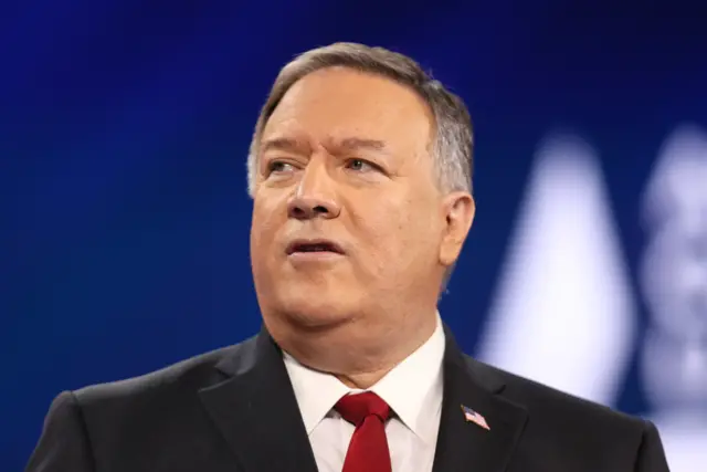 Former US Secretary of State Mike Pompeo