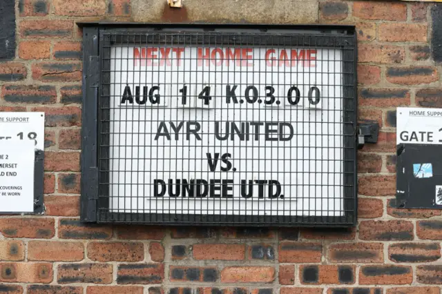 Ayr United v Dundee United