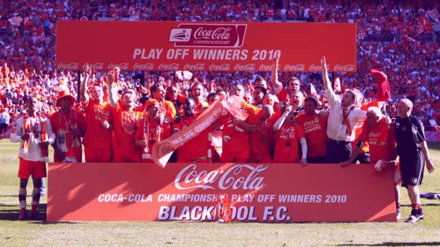 Blackpool win Championship play-offs 2010