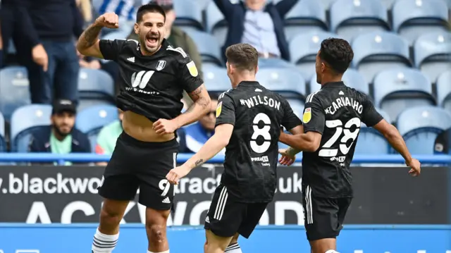 Fulham celebrate