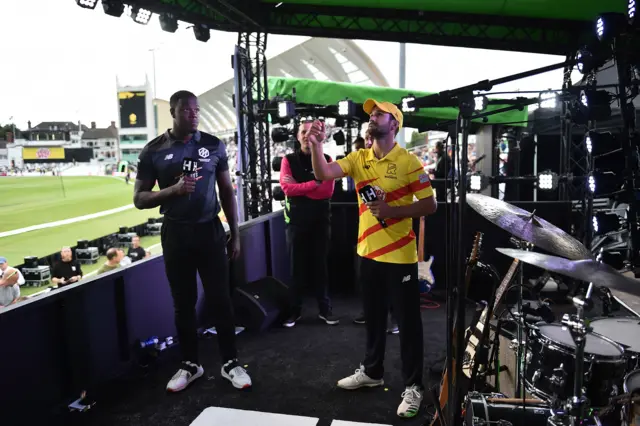 The toss at Trent Bridge