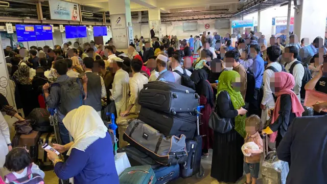 Airport in Kabul