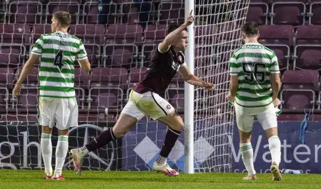 John Souttar was on target for Hearts when they beat Celtic at the end of July