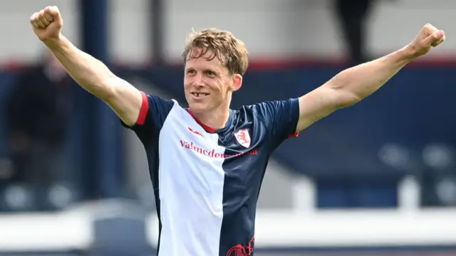 Raith Rovers defender Christophe Berra