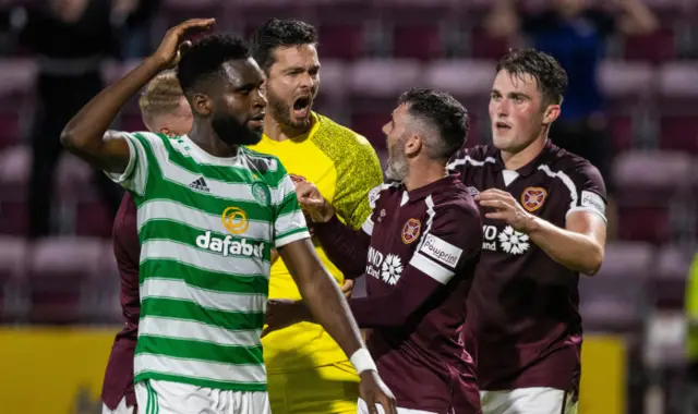 Odsonne Edouard's last start was in the opening league defeat to Hearts