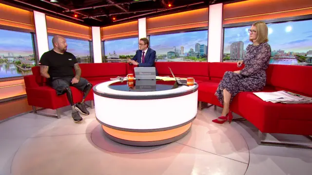 Dave Watson on BBC Breakfast