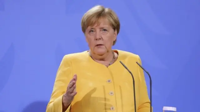 German Chancellor Angela Merkel