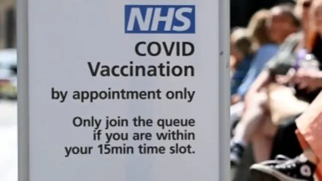 Vaccination sign