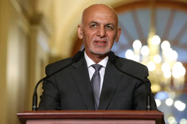 President of Afghanistan Ashraf Ghani