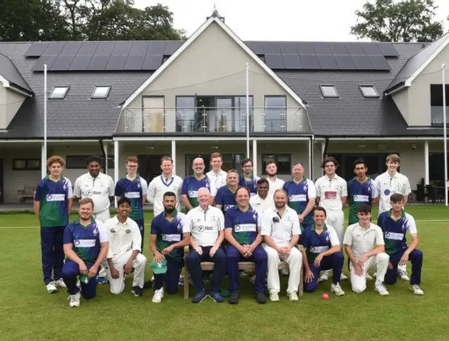 England Cricket Association for the Deaf team photo