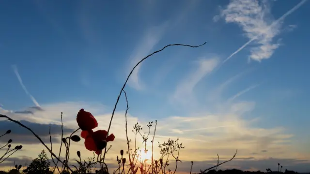 Sunset in Shepshed