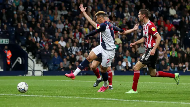 Callum Robinson disallowed goal