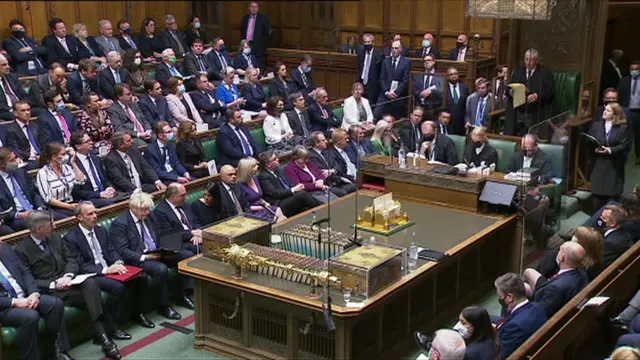 Crowded benches in the House of Commons for the debate on Afgahnistan