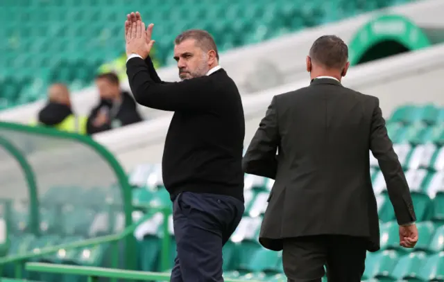 Celtic manager Ange Postecoglou