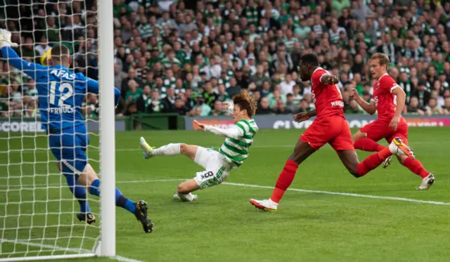 Kyogo Furuhashi scores for Celtic