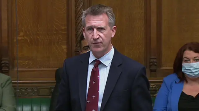 Dan Jarvis in the Commons