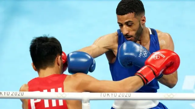 Galal Yafai in action in Tokyo