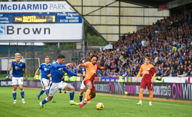 St Johnstone lost 4-2 at home to Galatasaray last week