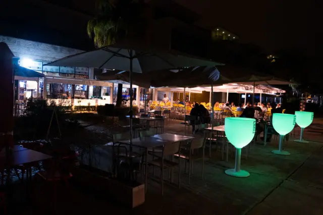 A general view of the restaurant in Parque das Nações, Lisbon, on 1 August 2021 in Lisbon, Portugal