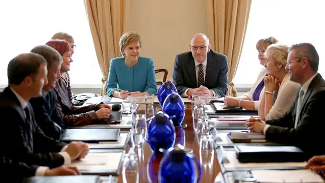 scottish cabinet meeting