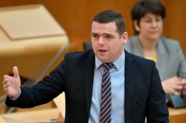 Scottish Conservatives leader Douglas Ross