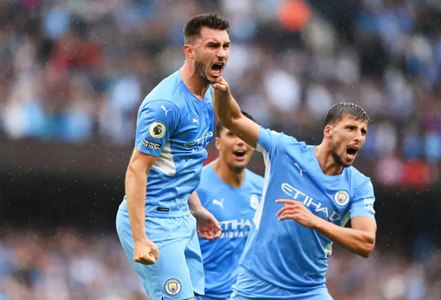 Man City celebrate